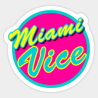 Miami Vice Sticker